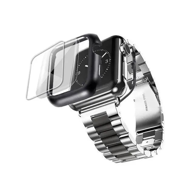 Hochwertiges Luxus-Edelstahl-Armbandgehäuse der Serie 4/5/6 für die Apple Watch