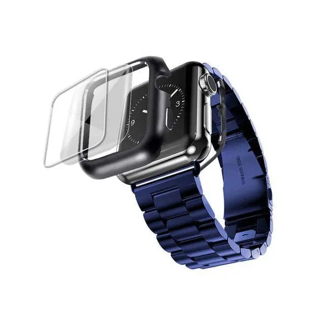 Hochwertiges Luxus-Edelstahl-Armbandgehäuse der Serie 4/5/6 für die Apple Watch