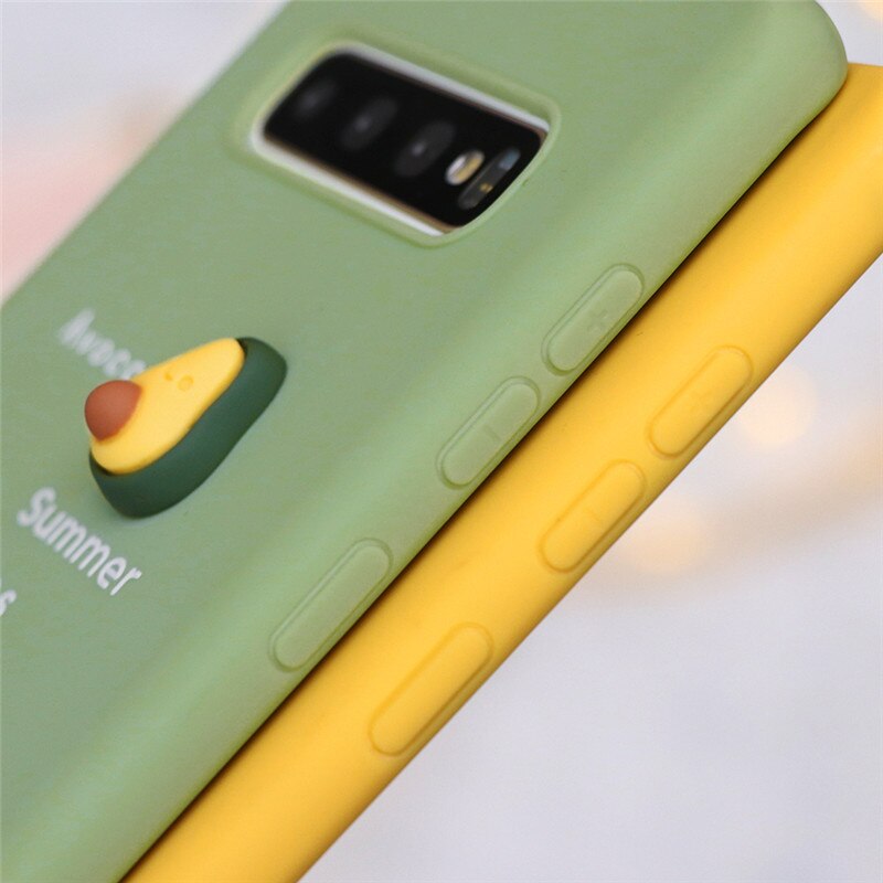 3D Avocado Frucht Handyhülle für Samsung
