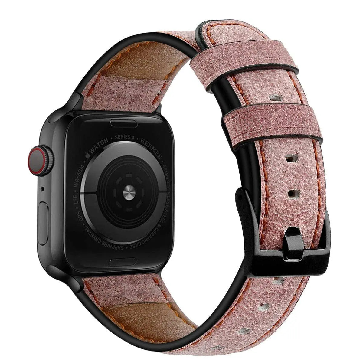 American Spartan Echtlederarmband für Apple Watch