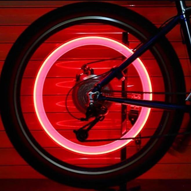Bewegungsgesteuerte LED-Radlichter