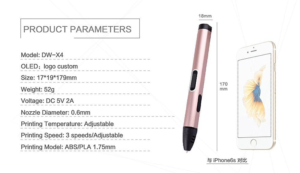 &quot;4. Gen&quot; 3D Zeichenstift | 3D Druckstift