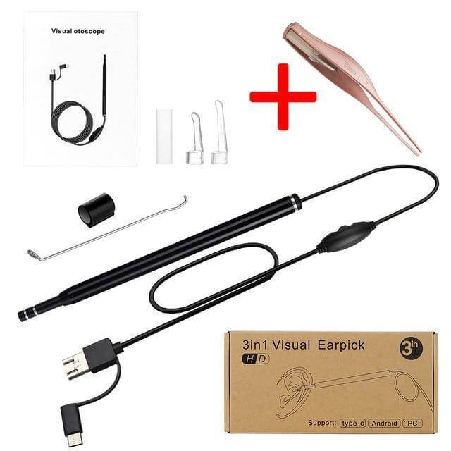 Mini Kamera Visuelles Ohr-Reinigungsgerät