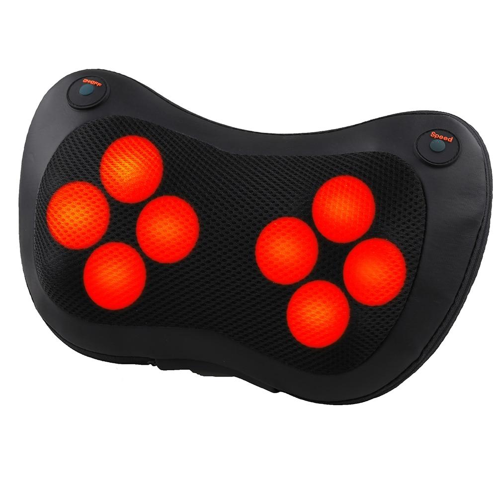 Shiatsu-Massagkissen mit Wärme – Für Nacken &amp; unteren Rücken