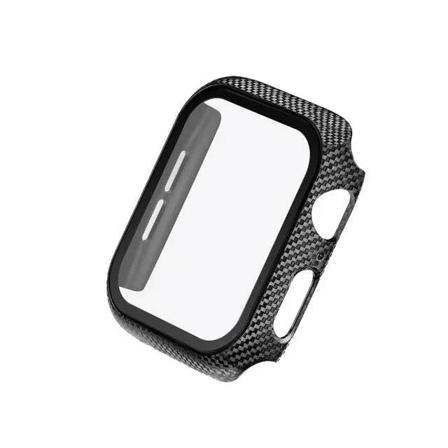 American Spartan Custom Carbon Fiber Displayschutzhülle für Apple Watch