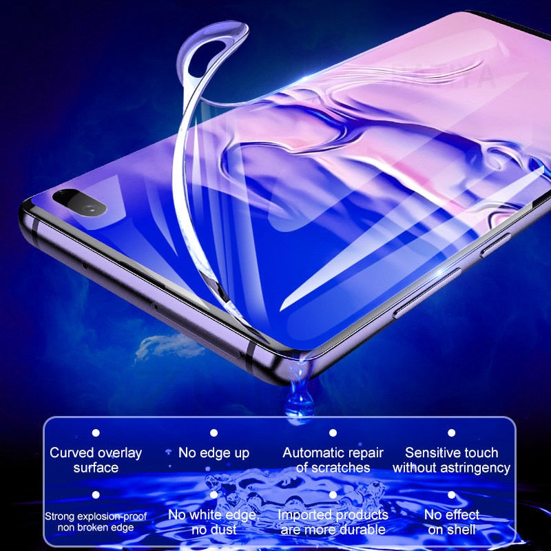 3 x Displayschutzfolie aus Hydrogel für Samsung