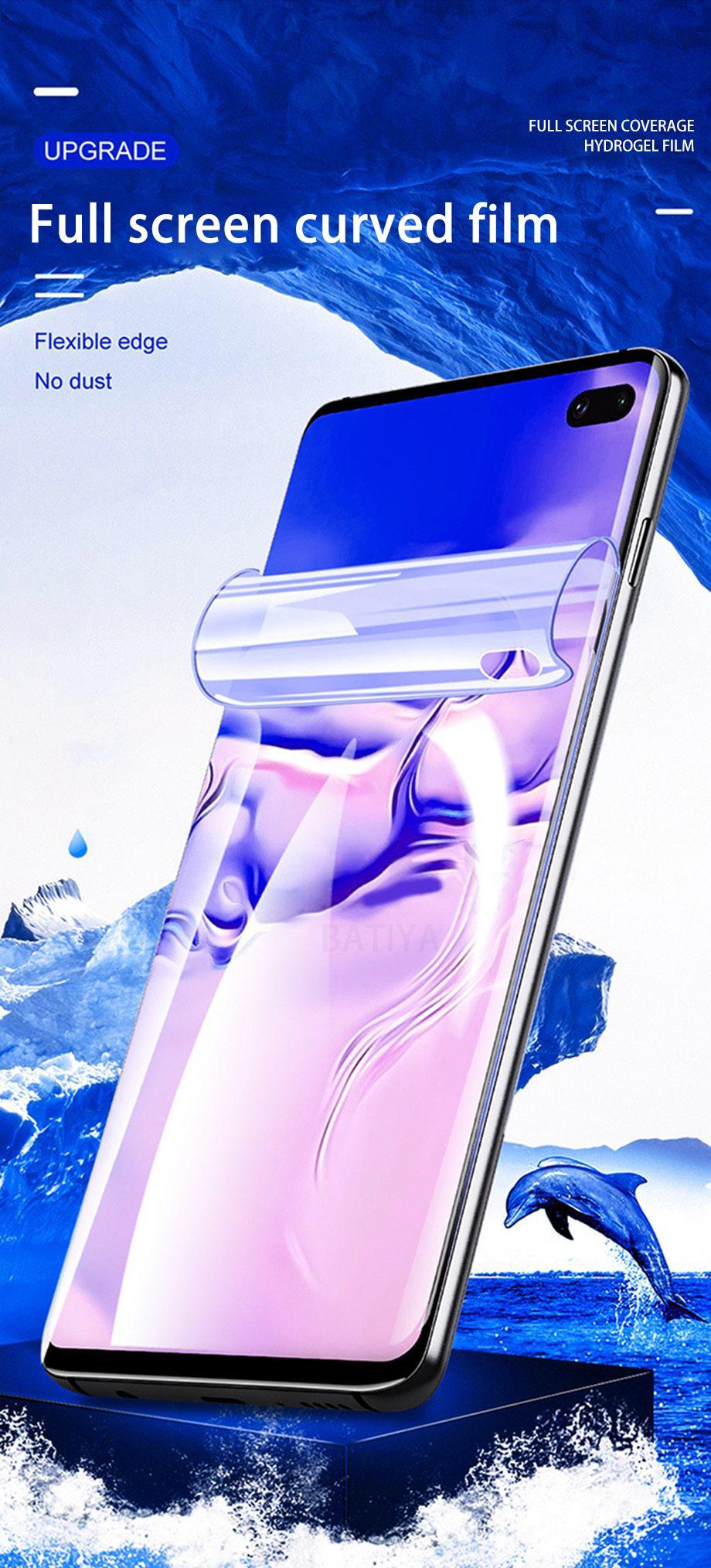 3 x Displayschutzfolie aus Hydrogel für Samsung