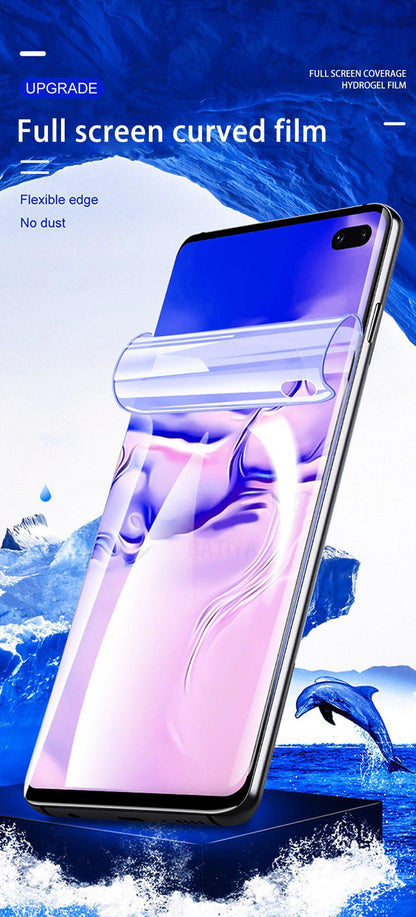 3 x Displayschutzfolie aus Hydrogel für Samsung