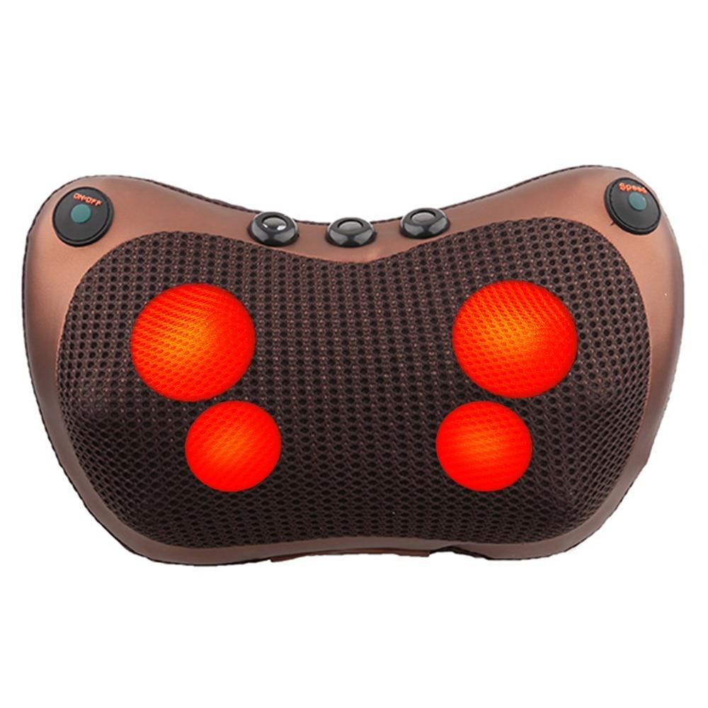 Shiatsu-Massagkissen mit Wärme – Für Nacken &amp; unteren Rücken