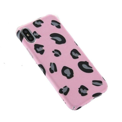 Leopardenmuster Rosa Etui für Samsung