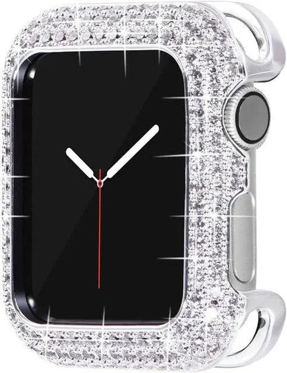 18 Karat rosévergoldetes Diamantgehäuse für die Apple Watch Series 1/2/3/4/5/6