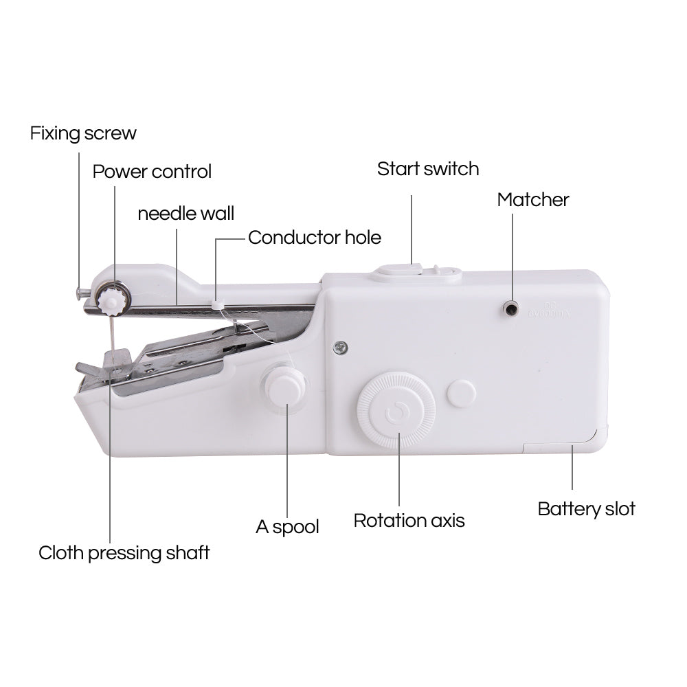 Handheld Mini-Nähmaschine