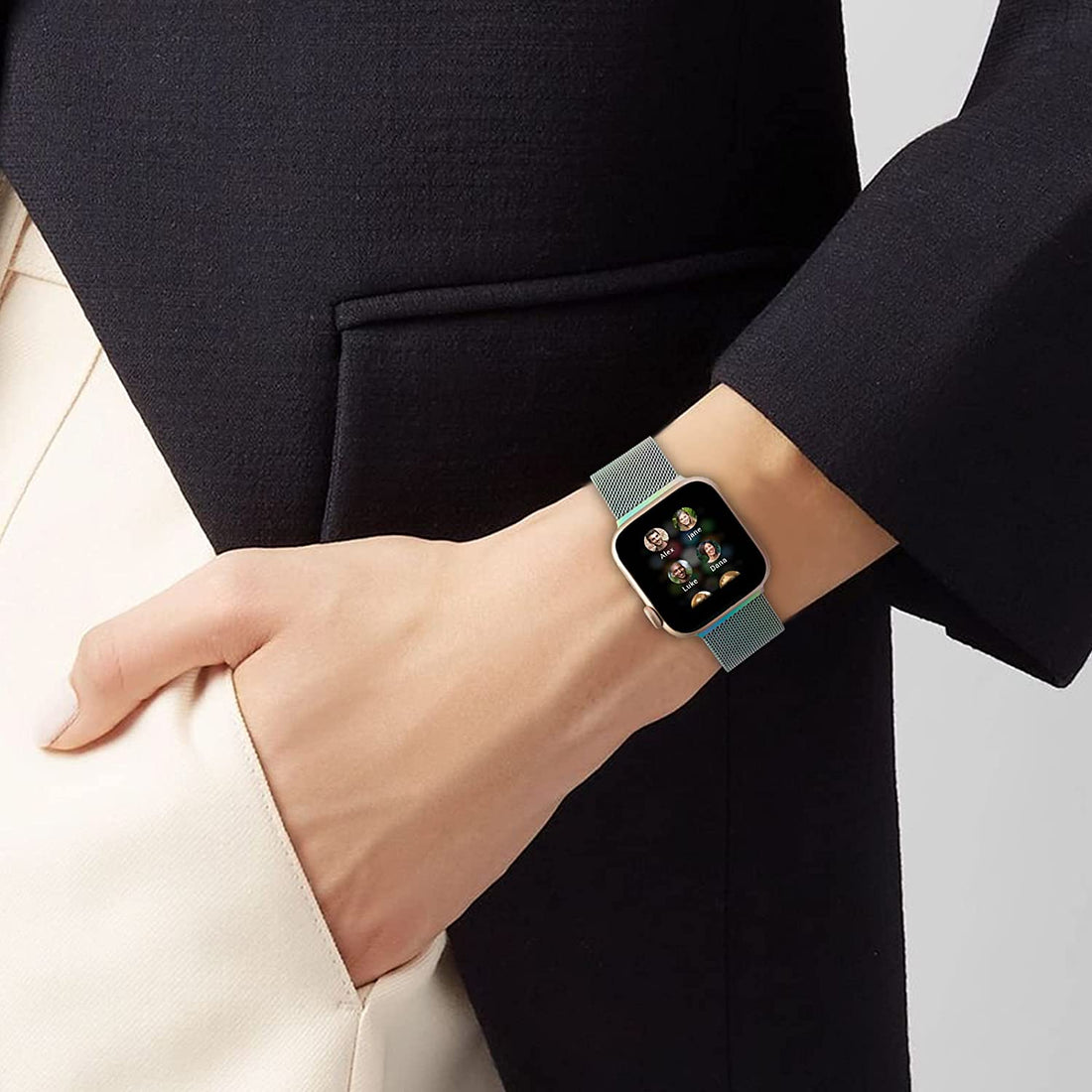 Apple Watch Milanaise Armband | Magnetisch