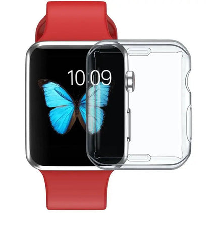 Premium Ultra Clear Displayschutzhülle für Apple Watch Series 7 8 9