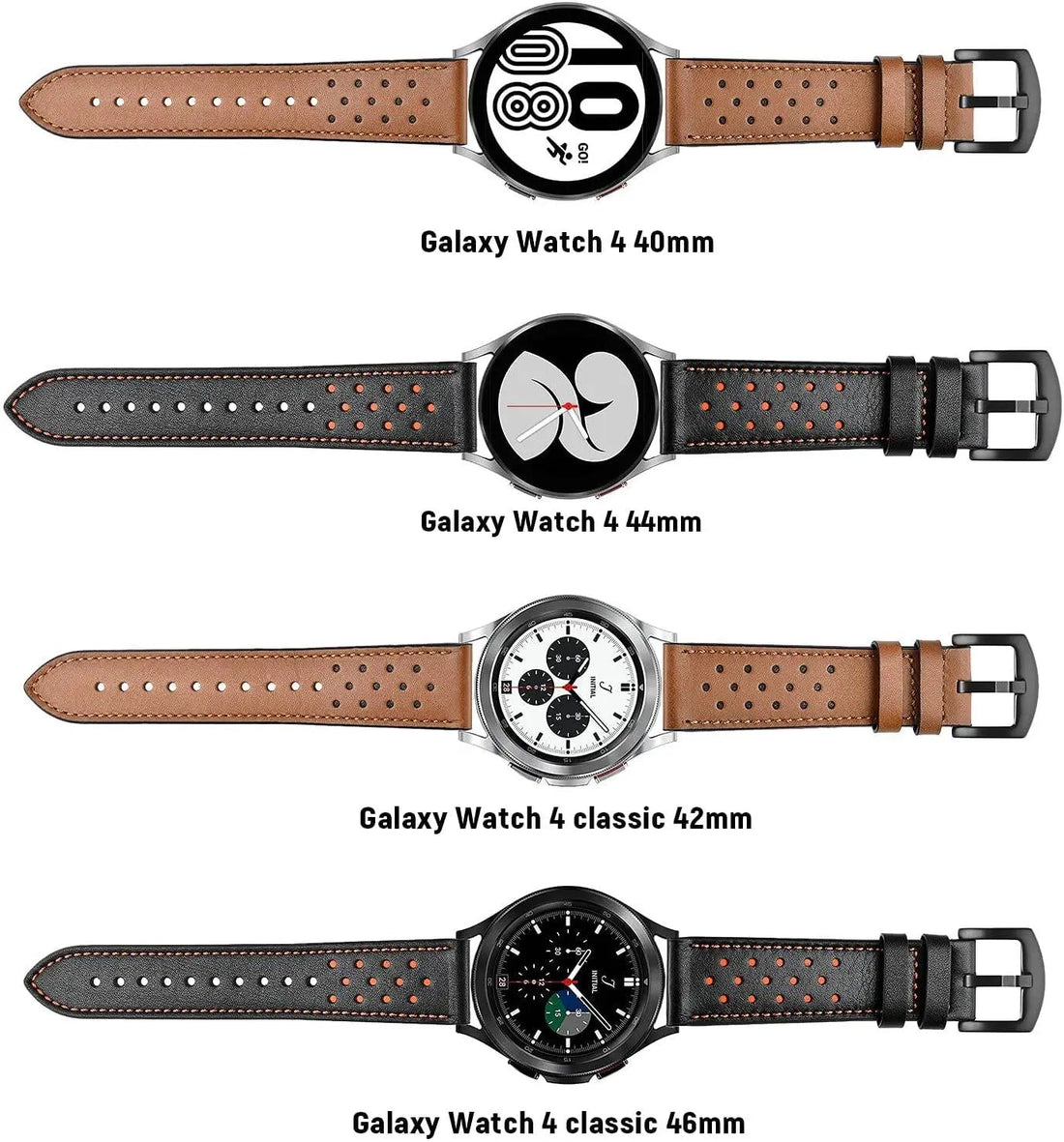 Individuelles Lederarmband für Samsung Galaxy Watch 4