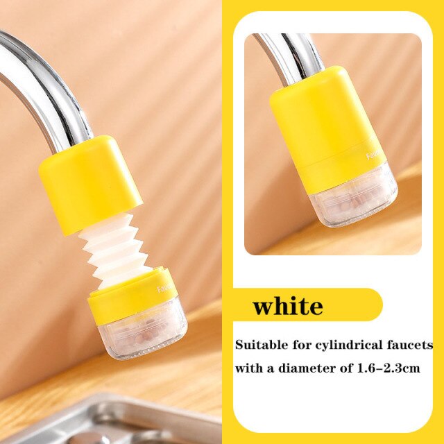 360 verstellbarer Wasserfilter Wasserhahn Verlängerung