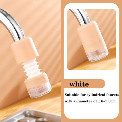 360 verstellbarer Wasserfilter Wasserhahn Verlängerung