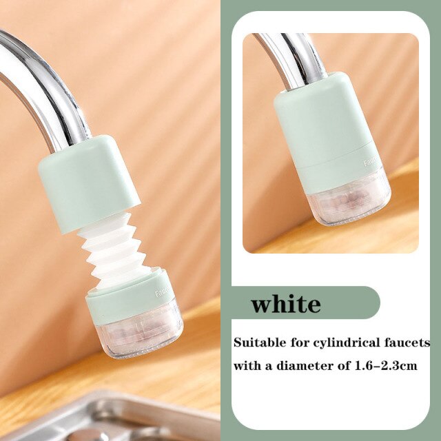 360 verstellbarer Wasserfilter Wasserhahn Verlängerung