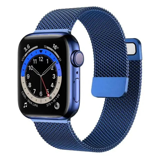 Premium Steel Mesh Loop Band für die Apple Watch Series 7