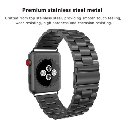 Militärisches Panzerarmband aus Stahl für Apple Watch Series 7 41 mm 45 mm