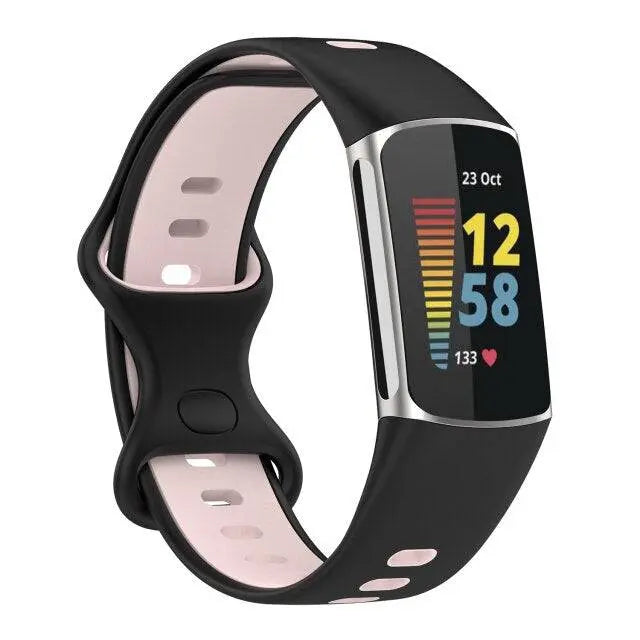 Pinnacle Silikon-Sportarmband für Fitbit Charge 5 | Charge 6