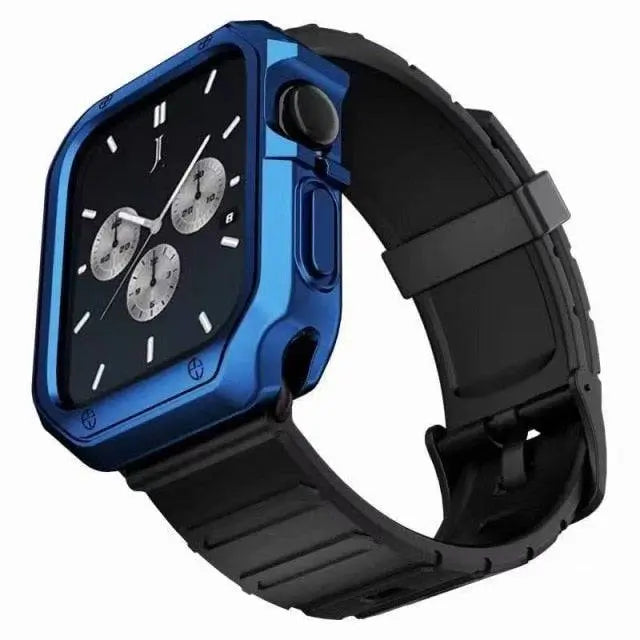 Ultimativer Titan-Armband- und Gehäuseschutz für die Apple Watch Series 1/2/3/4/5/6/7