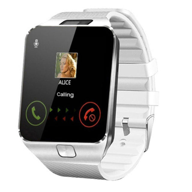 Smartwatch mit SIM-Karten-Unterstützung – Bluetooth-Fitness-Tracker, Touchscreen, Kamera &amp; Mehrsprachigkeit