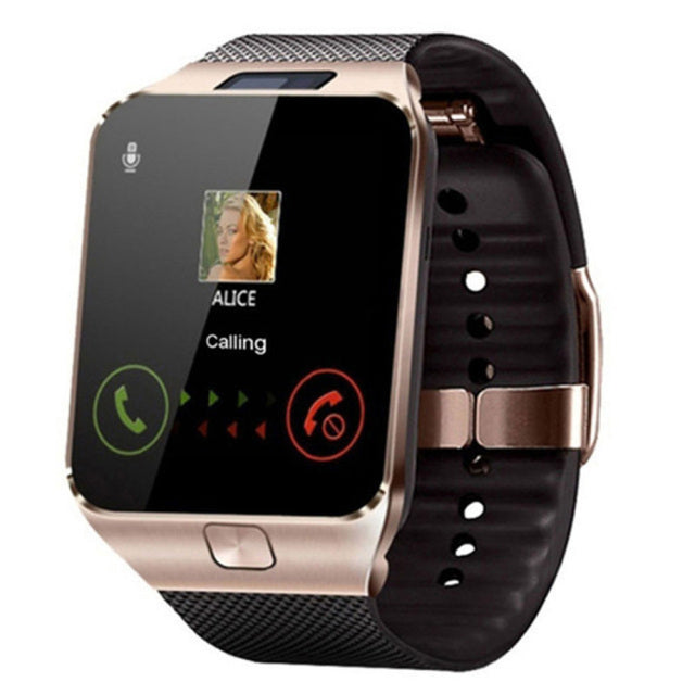 Smartwatch mit SIM-Karten-Unterstützung – Bluetooth-Fitness-Tracker, Touchscreen, Kamera &amp; Mehrsprachigkeit