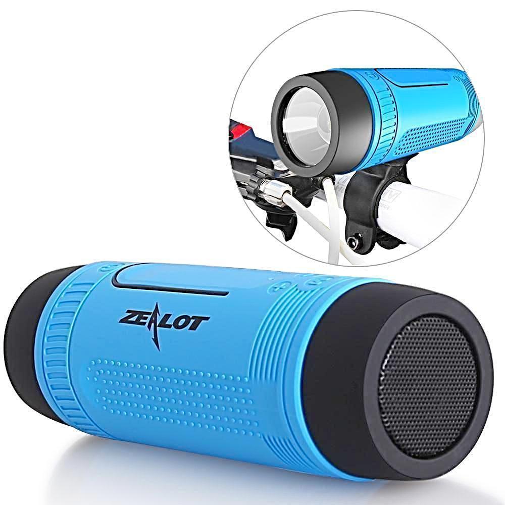 Multifunktionales Fahrradlicht, Lautsprecher, Radio und Powerbank