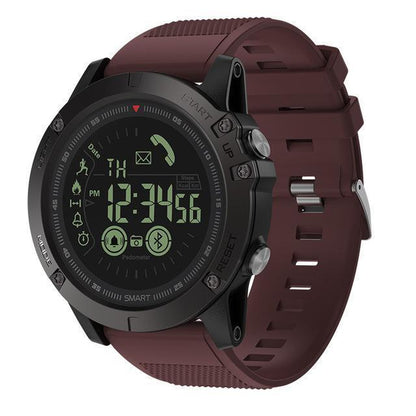 Wasserdichte Outdoor-Smartwatch IP67 – Fitness-Tracker mit Bluetooth, Schrittzähler &amp; Kamera-Fernsteuerung