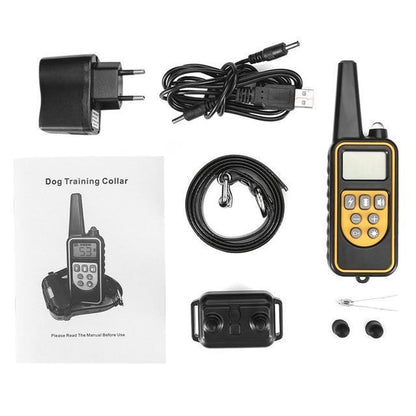 Wasserdichtes Hundetraining Halsband mit Fernbedienung – Verstellbar &amp; Effektive Verhaltenskorrektur
