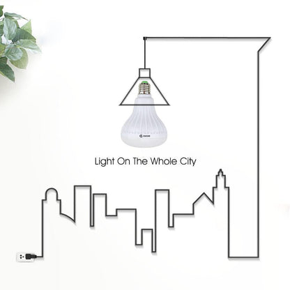 RGB LED Musiklampe mit Bluetooth Lautsprecher &amp; Fernbedienung – Farbwechsel Glühbirne mit E27 Sockel