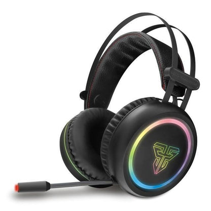 RGB Gaming-Headset mit 7.1 Surround-Sound – USB-Kopfhörer mit Mikrofon, LED &amp; Geräuschunterdrückung für PC, PS4, Xbox, Handy