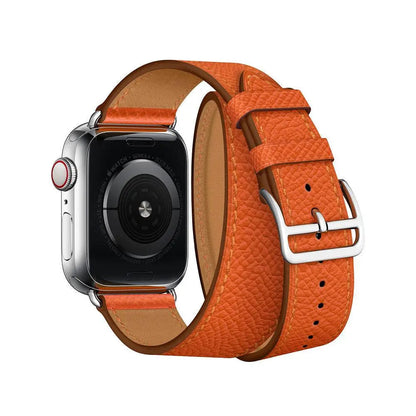 Elegantes Lederarmband für die Apple Watch