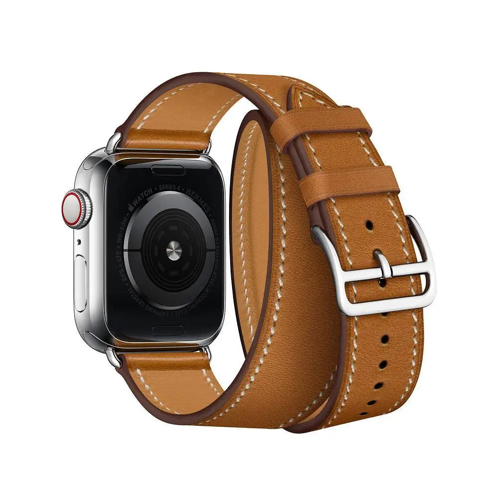 Elegantes Lederarmband für die Apple Watch