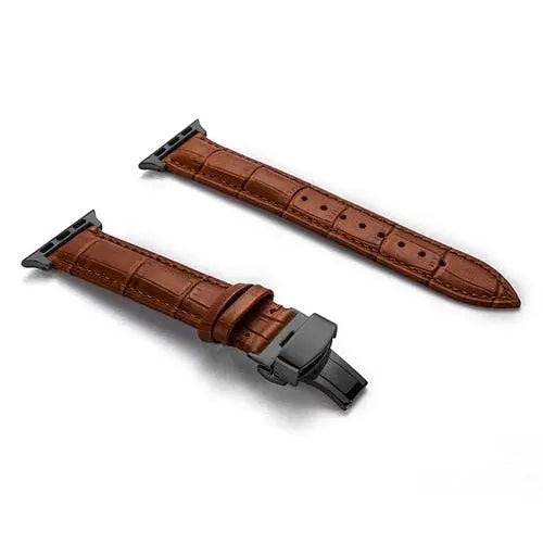 Echtes Rindslederarmband für die Apple Watch