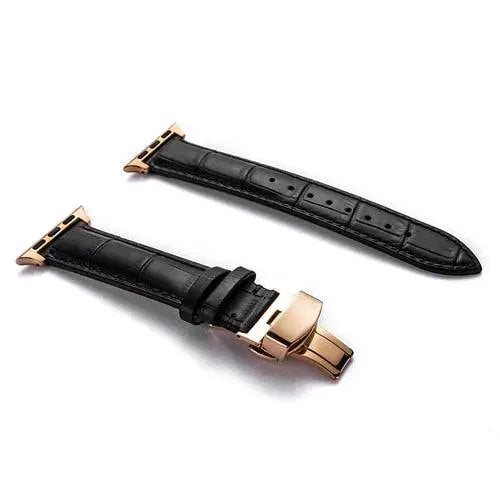 Echtes Rindslederarmband für die Apple Watch