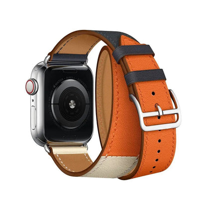 Elegantes Lederarmband für die Apple Watch