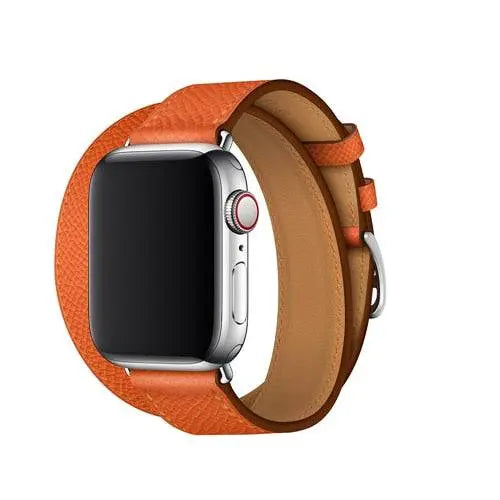 Elegantes Lederarmband für die Apple Watch