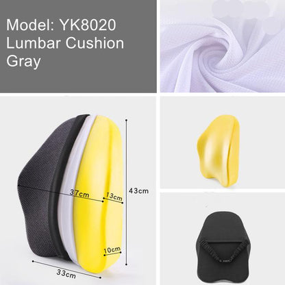 Orthopädisches Lendenkissen aus Memory-Schaum – für Büro &amp; Auto