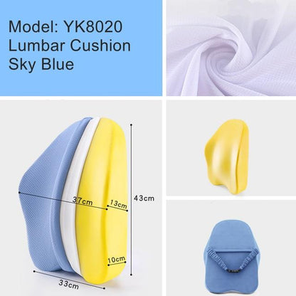 Orthopädisches Lendenkissen aus Memory-Schaum – für Büro &amp; Auto