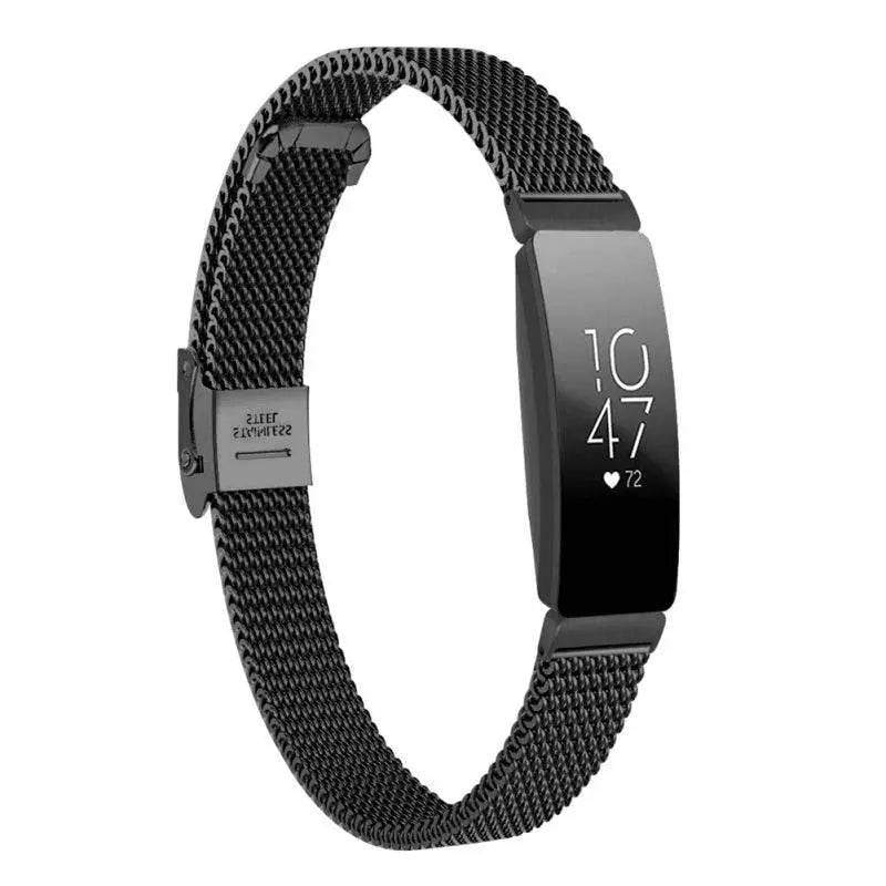 Fitbit Inspire Hr Edelstahl-Mesh-Loop-Armband