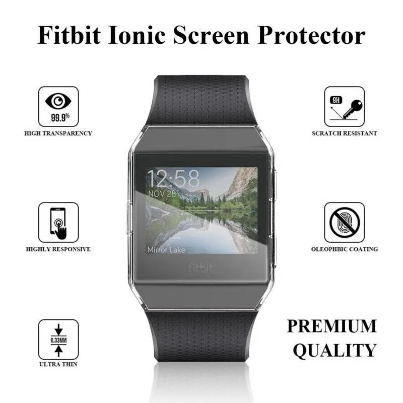 Premiere Fitbit Ionic Displayschutzhülle