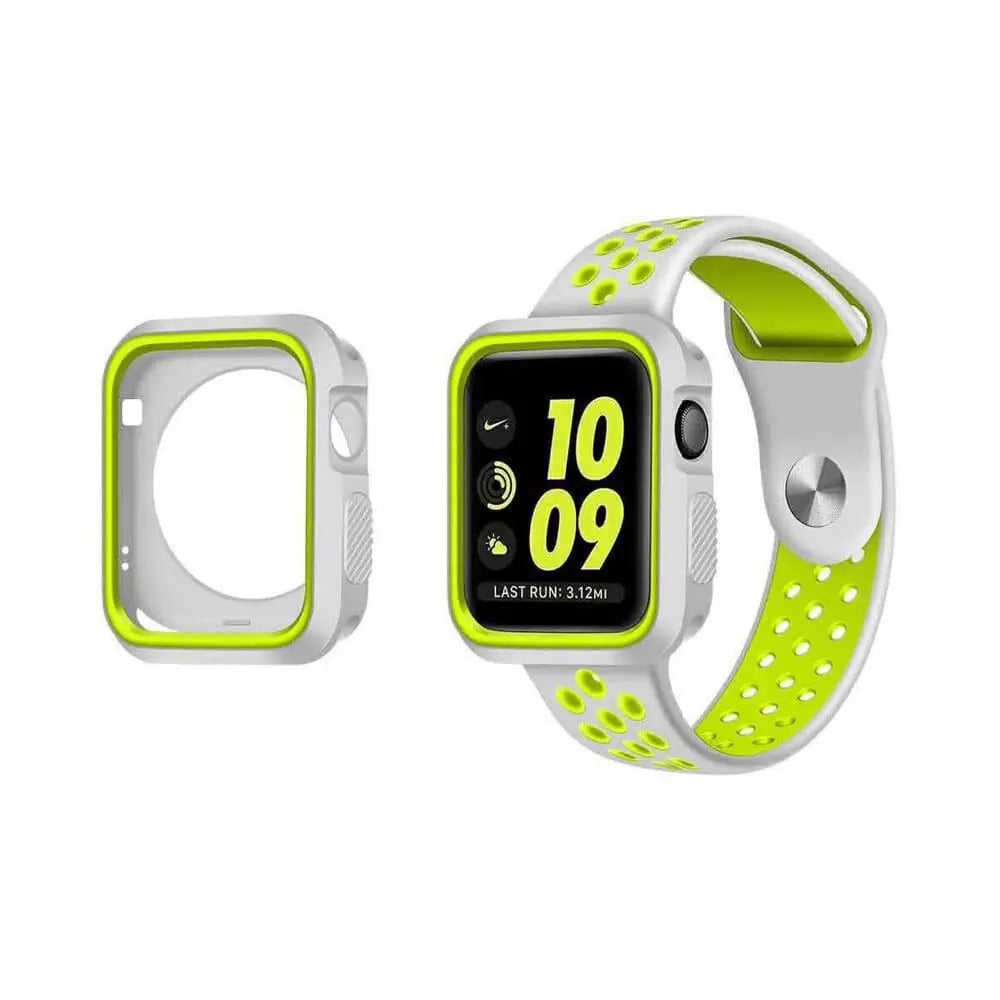 Premiere Apple Watch Case Displayschutzfolie Bumper