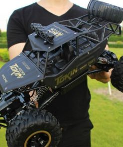RC Monster Truck 1:12 Offroad mit Stoßdämpfern, 2.4GHz, 15 km/h, Gummireifen, 50 m Reichweite
