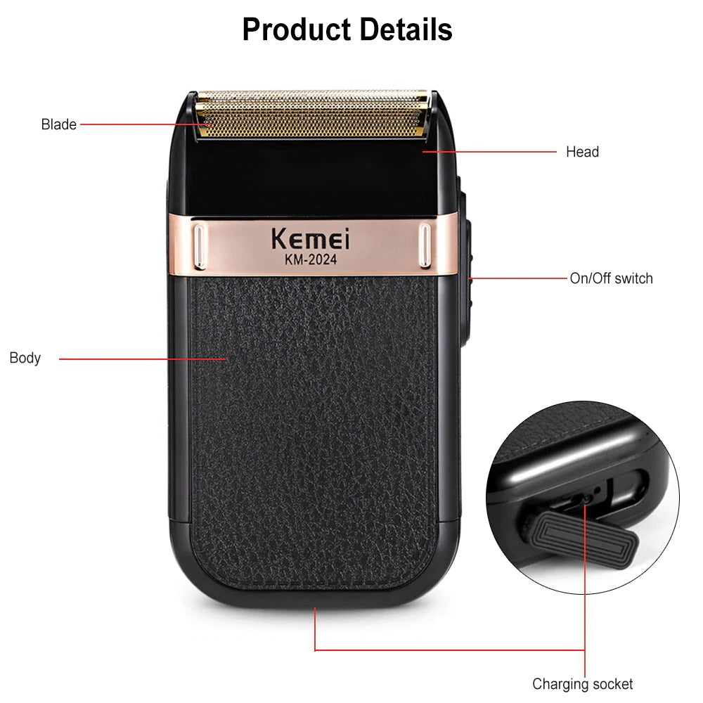 Professioneller Folienrasierer