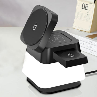 QuantumDock 4 in 1 Wireless MagSafe Ladegerät
