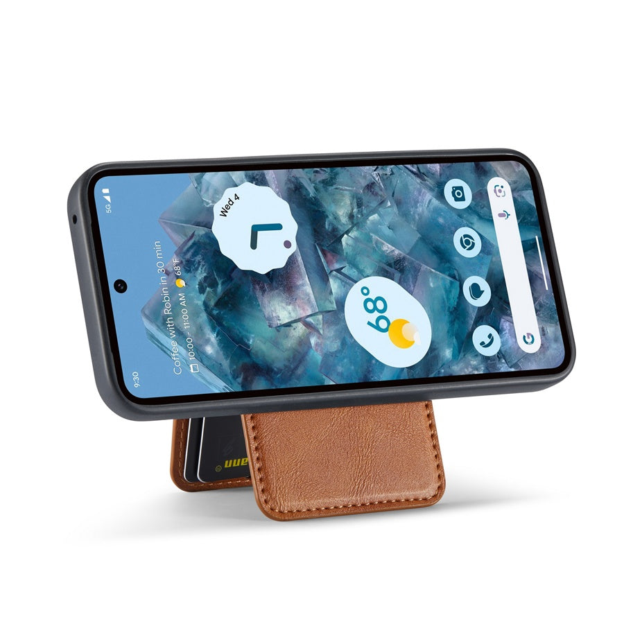 QuickSnap Pixel 9 Leder MagSafe abnehmbares Wallet Case