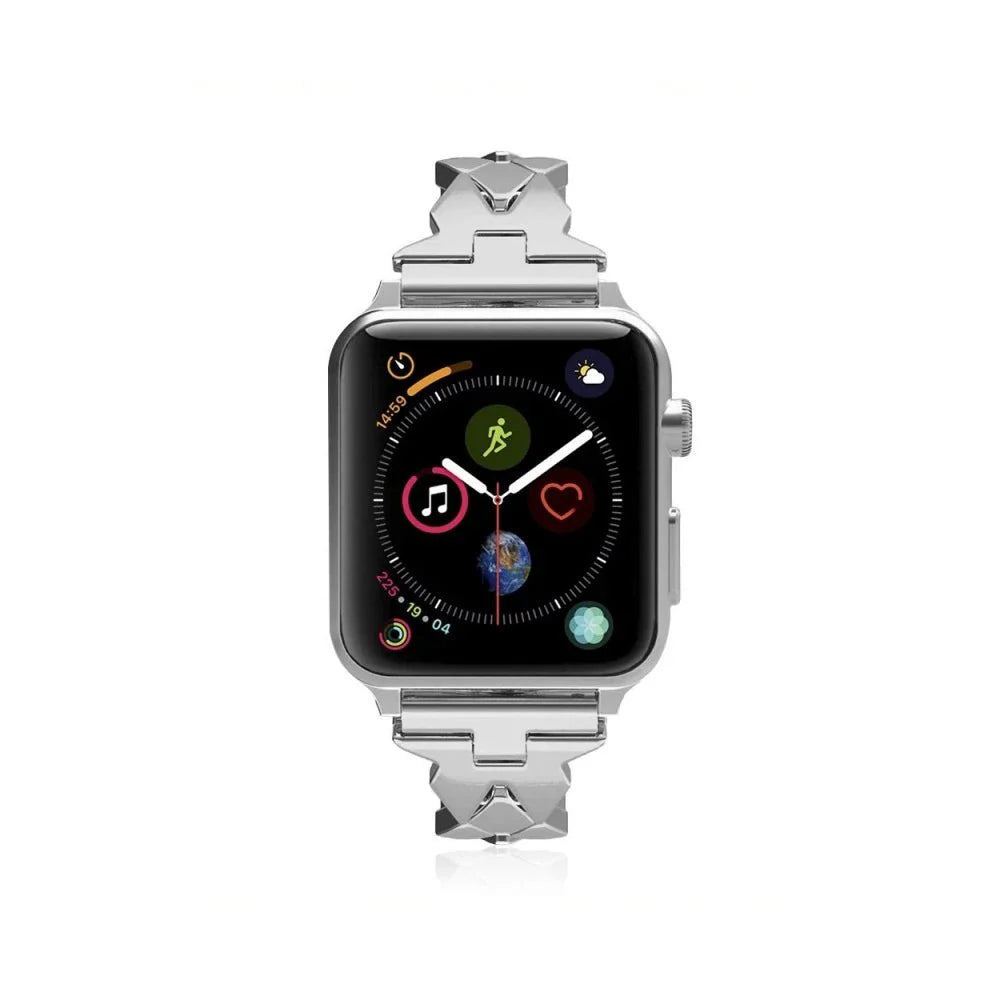 RadiantGem Edelstahl Damen Armband Uhr