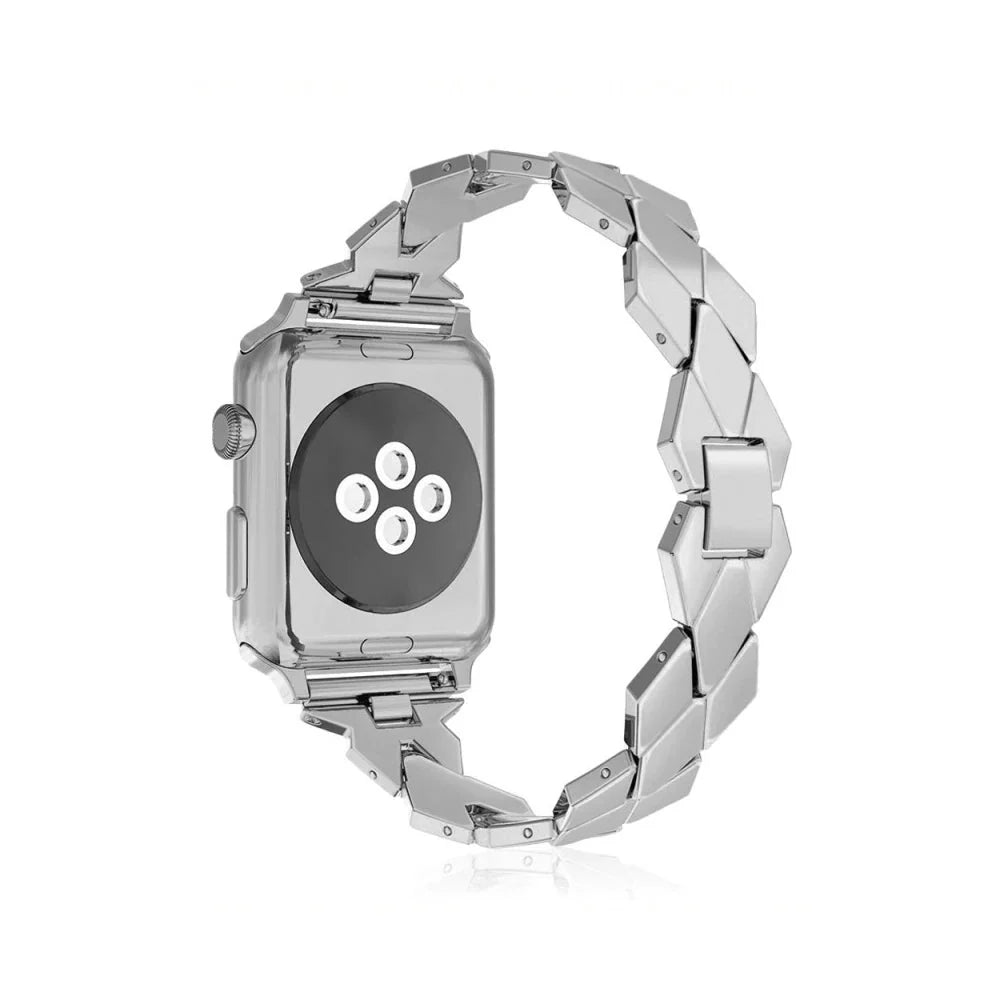 RadiantGem Edelstahl Damen Armband Uhr